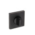 Завёртка сантехническая ADDEN BAU WC SQ-003 BLACK / GOLD RIM (цвет ЧЁРНЫЙ МАТОВЫЙ/ ЗОЛОТО)