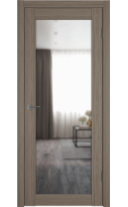 Межкомнатная дверь Atum Pro 32, со стеклом, цвет Brun Oak