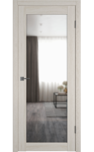 Межкомнатная дверь Atum Pro 32, со стеклом, цвет Scansom Oak
